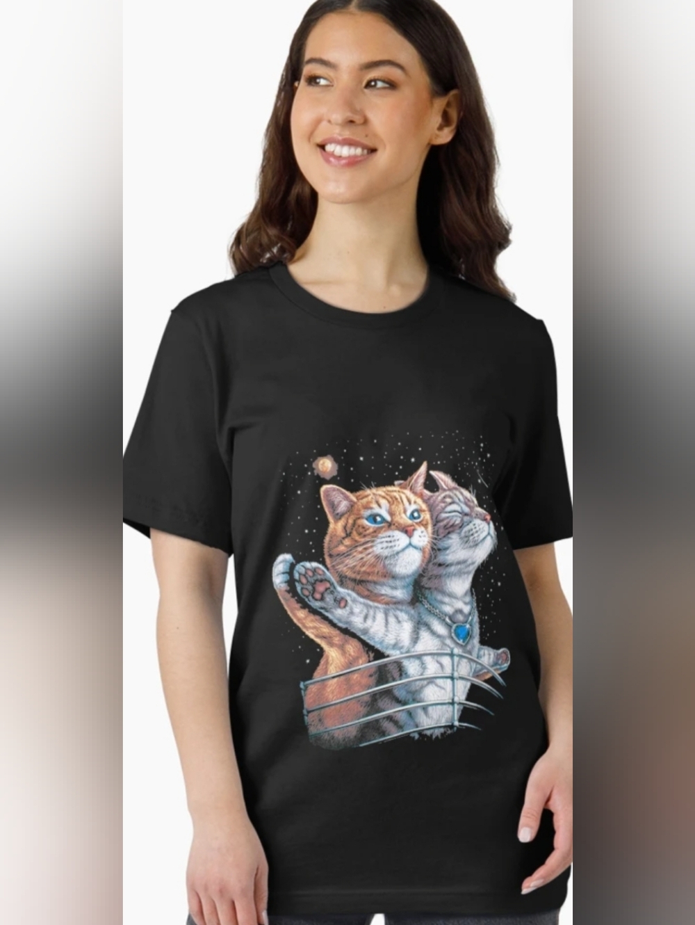 Titanic Cat Graphic T-shirt
